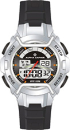 Alpha Saphir 285B Herren Uhr Edelstahl Kunststoff 10Bar